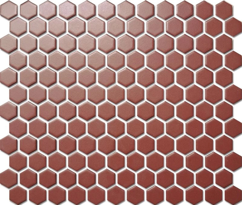 Ci Porcelain Ceramic Mosaic Tiles Fullbody Hexagon Series