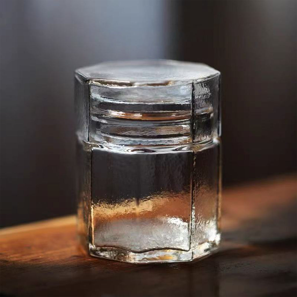 OctaMini Glass Tea Jar