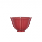 Oxblood Red Porcelain Candle | Winter Plum Soy Wax