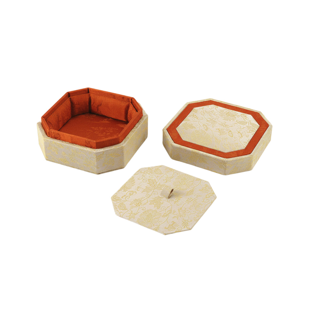 Jinlian Brocade Jewelry & Watch Storage Box