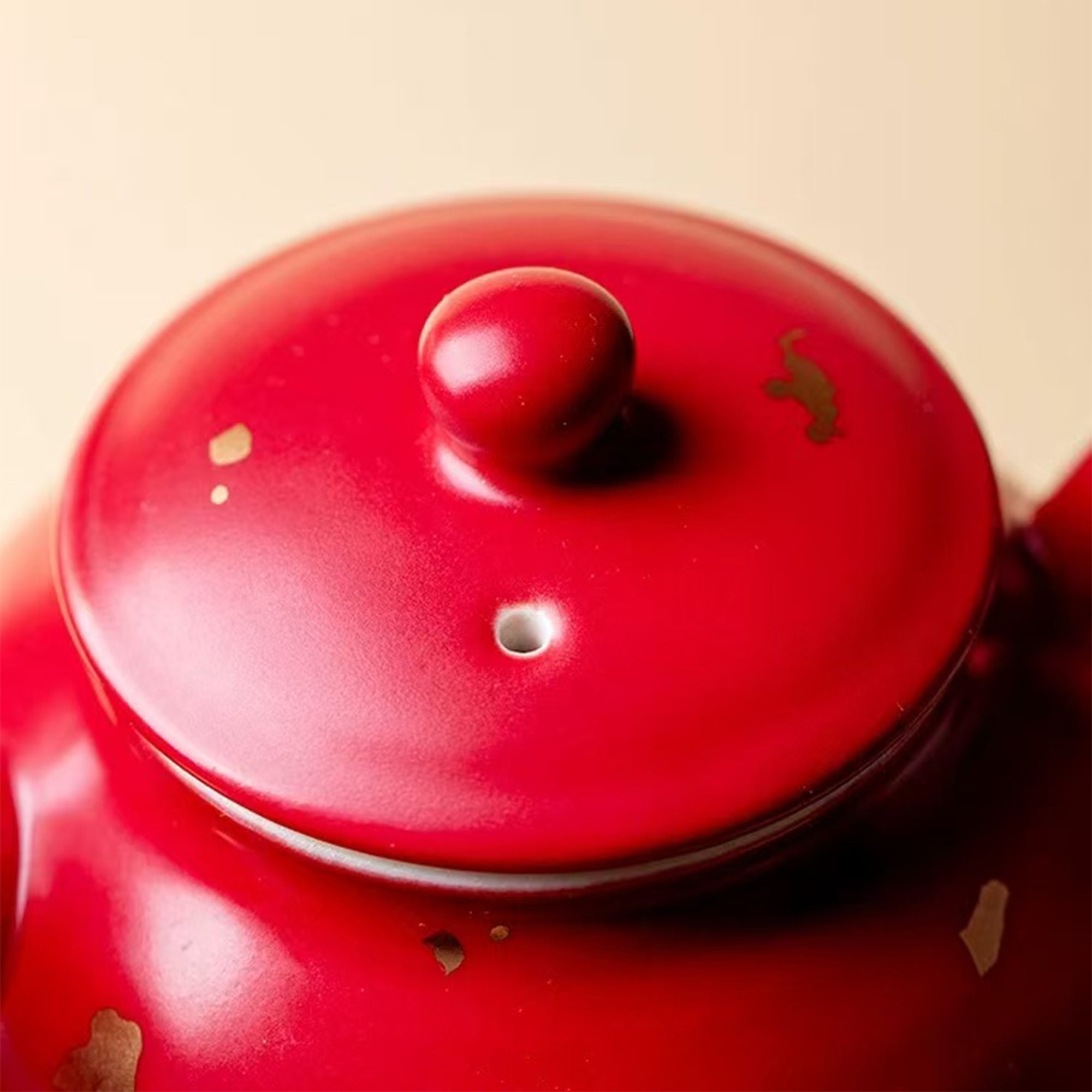Red Glow Teapot