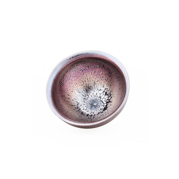 Tenmoku - Violet Flame & Molten Gold