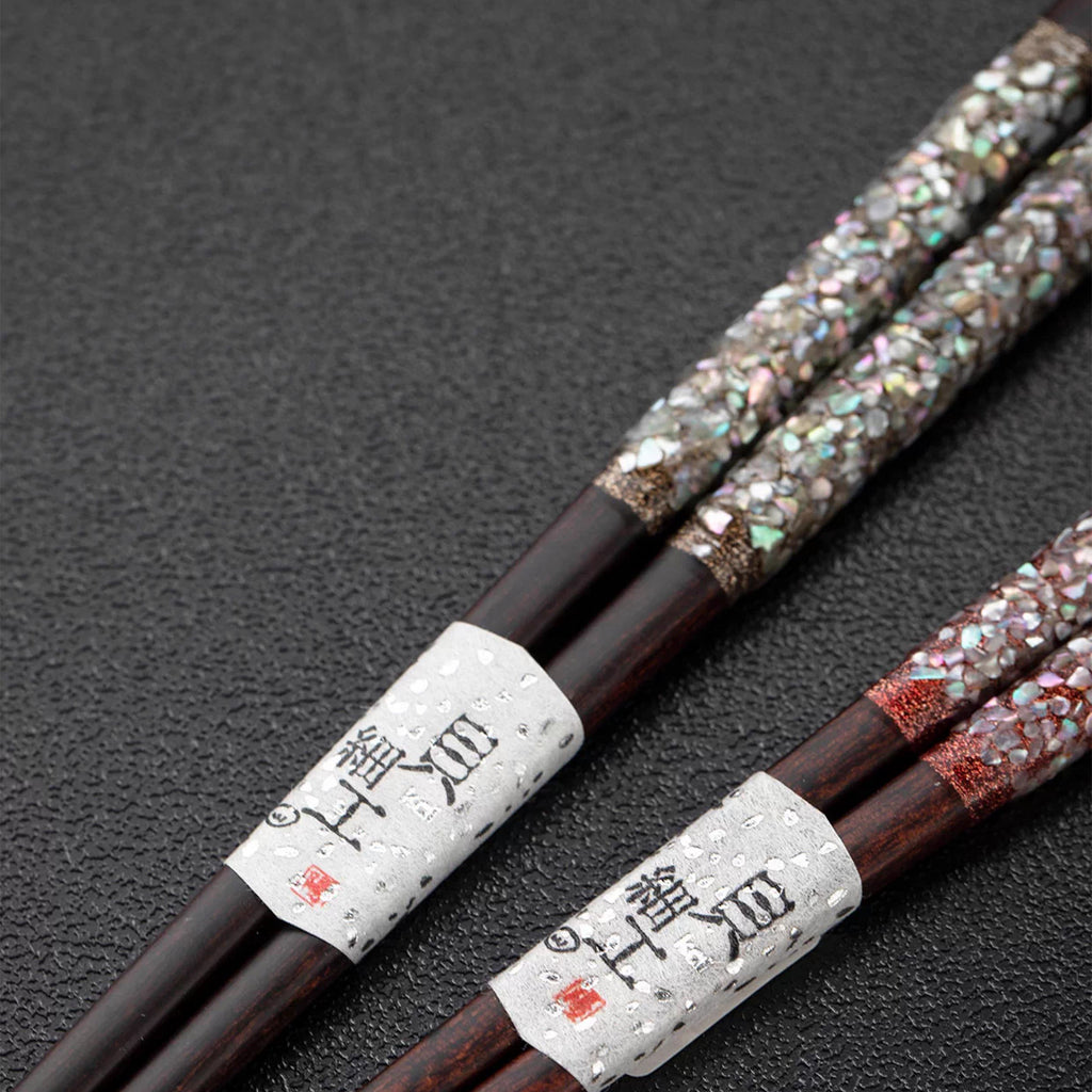 Lustrous Shell Inlay Chopsticks