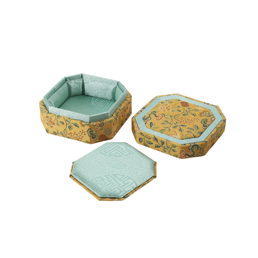 Jinlian Brocade Jewelry & Watch Storage Box