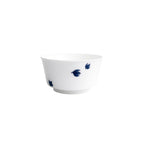 Indigo Petals Duo – 8-Piece Blue & White Porcelain Dinner Set for 2 People