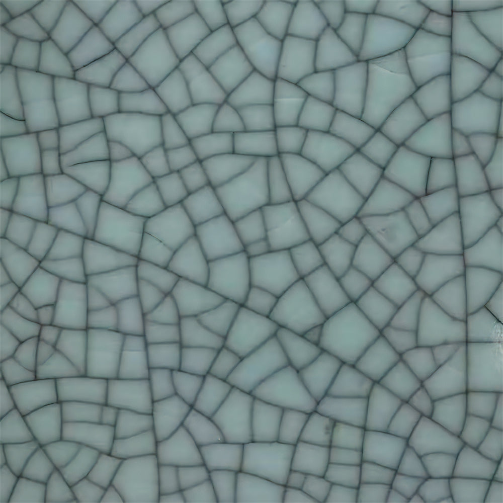 Crackle Celadon Pet Bowl