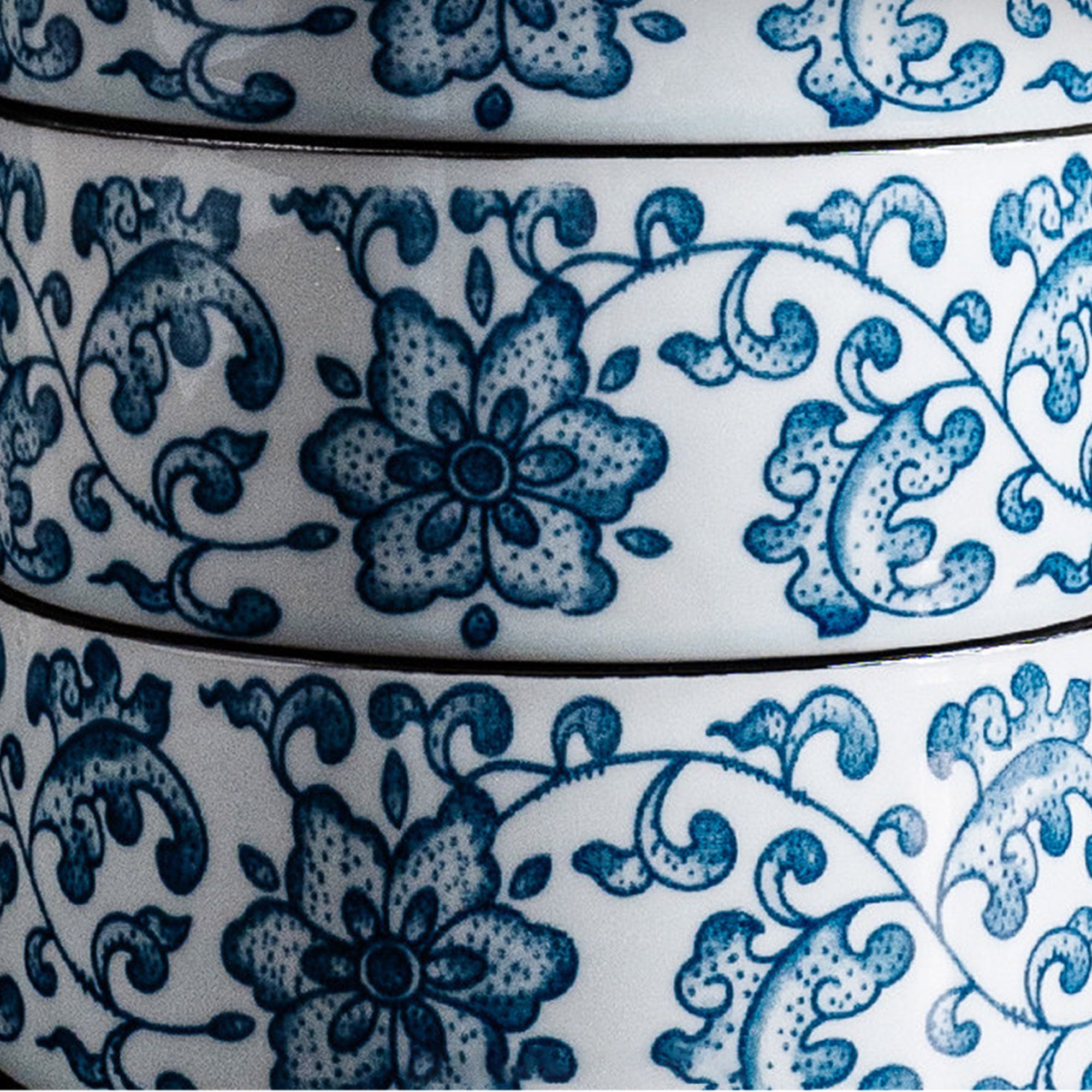 Blue Blossom Tiered Fruit Tray