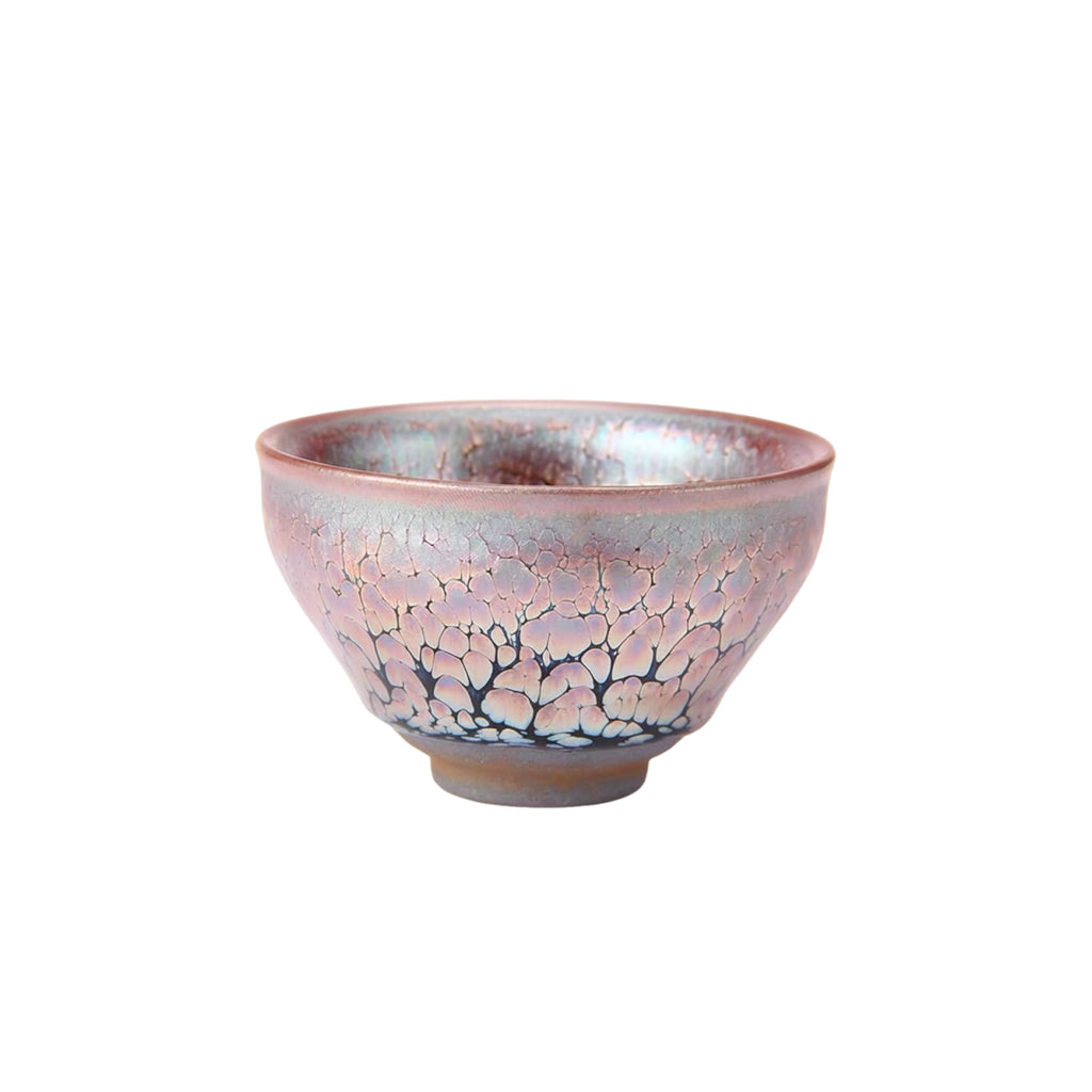 Tenmoku - Violet Flame & Molten Gold