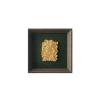 Asian-Inspired Golden Relief Framed Wall Art 215x215
