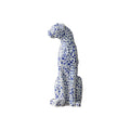 Blue Porcelain Mosaic Sentinel Jaguar Decor