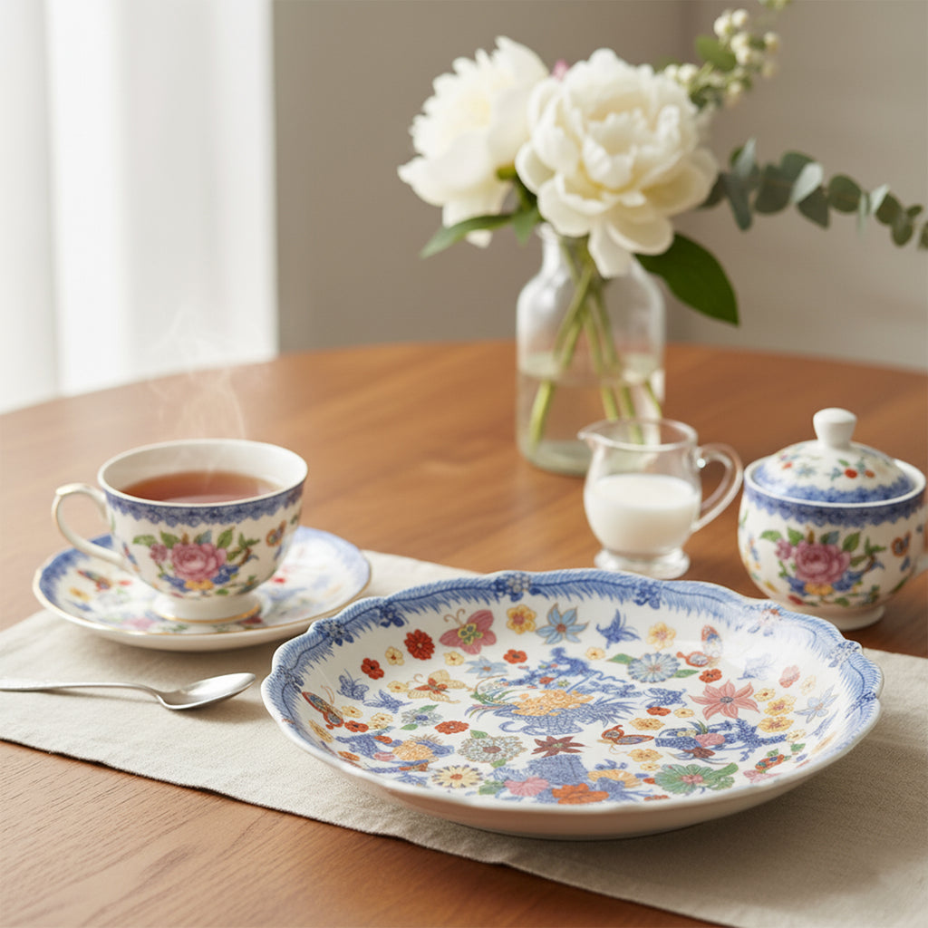 Imperial Garden Bloom Plate