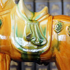 Tang Sancai Guardian Horse Figurine