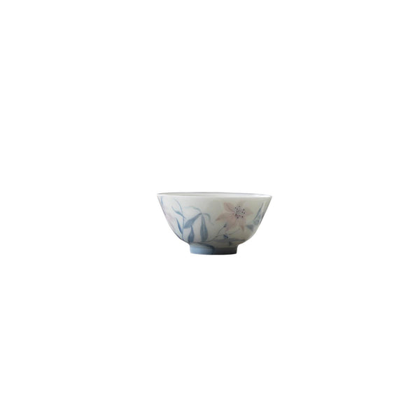 Qing Ji Ink Style Porcelain Tea Cup