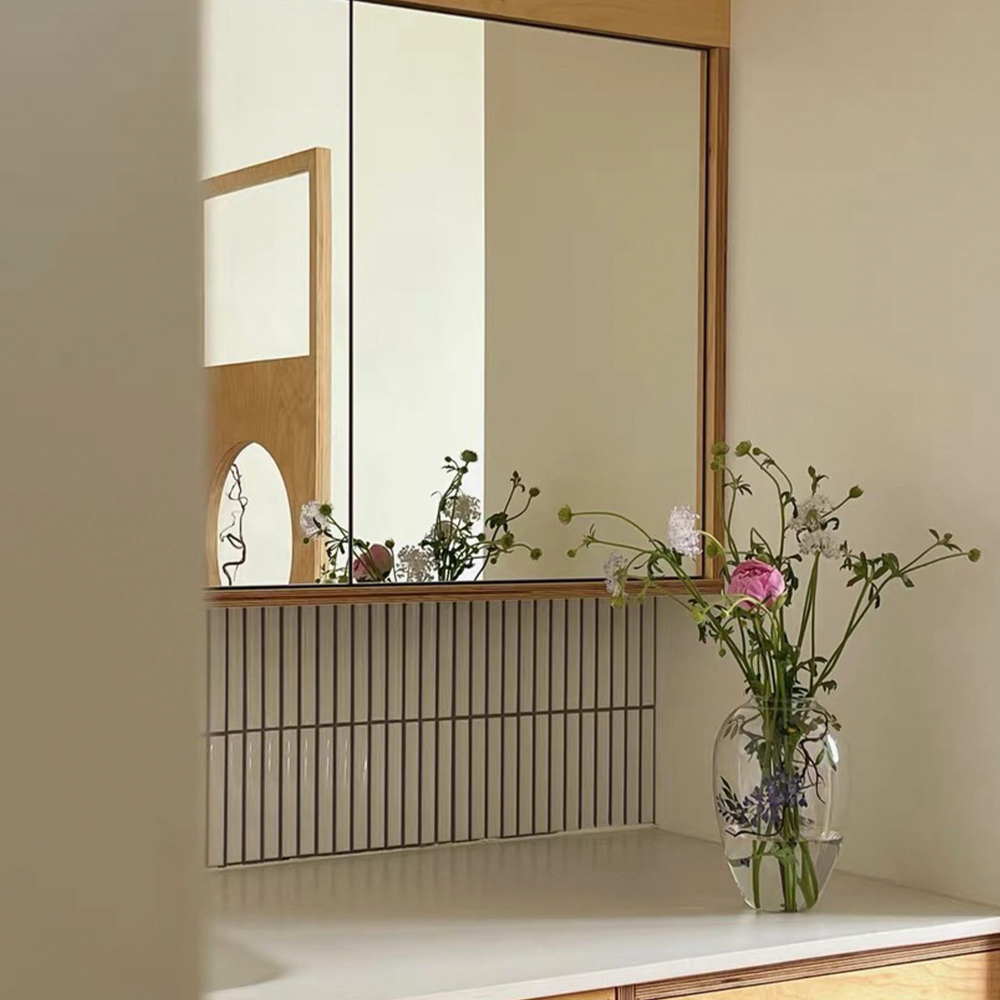 Lush Wisteria Bloom Vase