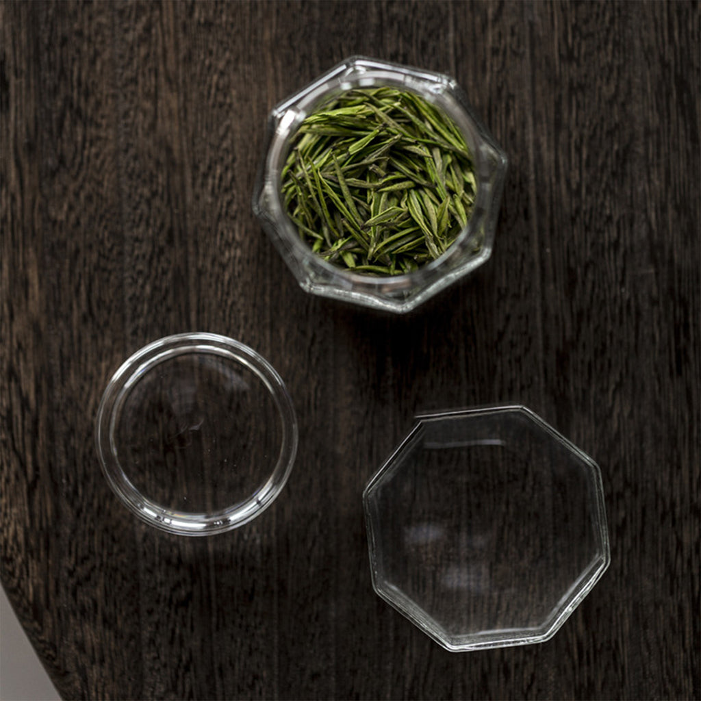 OctaMini Glass Tea Jar