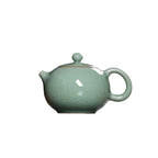 Leaf Crackle Tea Pot Cup Set