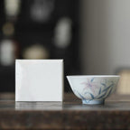 Qing Ji Ink Style Porcelain Tea Cup