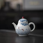Fish & Lotus Teapot