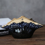 Eclipsed Bloom Ceramic Wall Vase