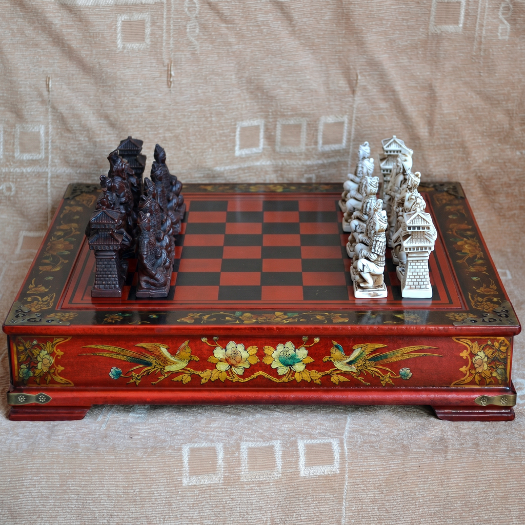 Terracotta Warriors Resin Chess Set