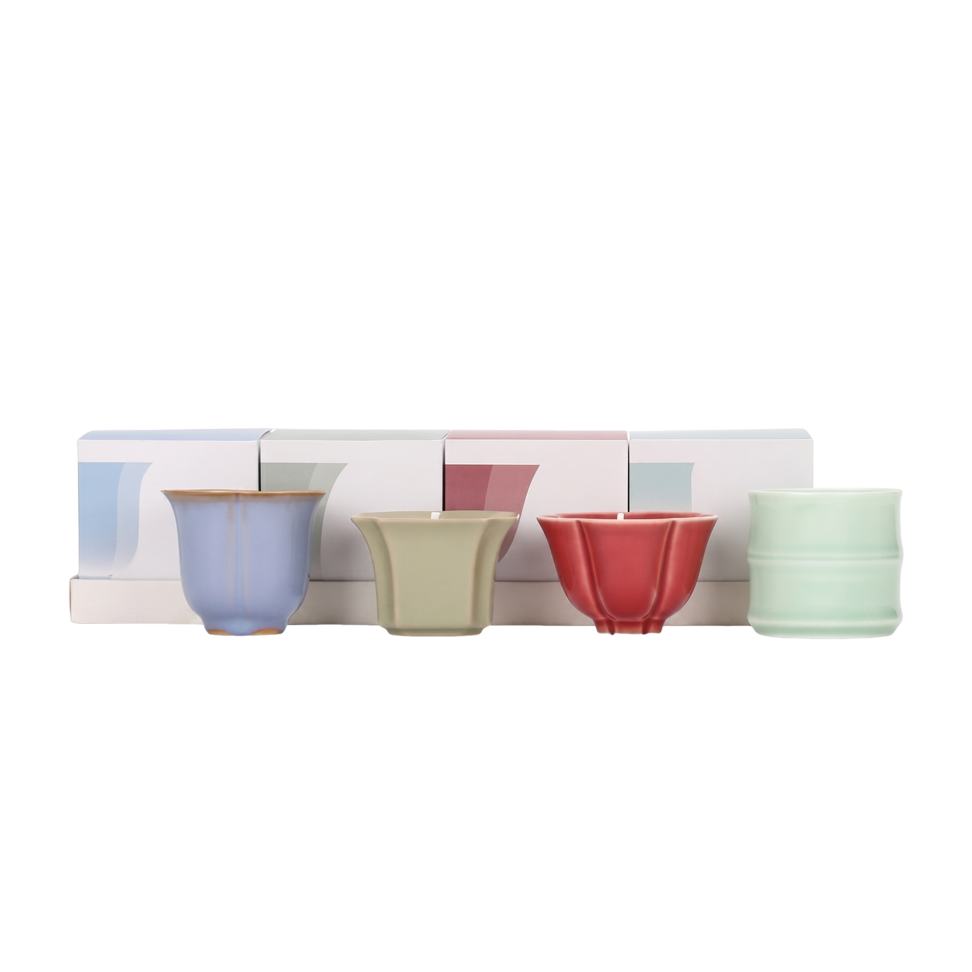 Jun Ware Porcelain Candle | Crabapple Blossom Soy Wax