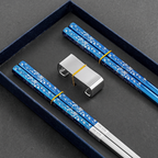 Lianhua Bloom Chopsticks Gift Set – 2 Pairs