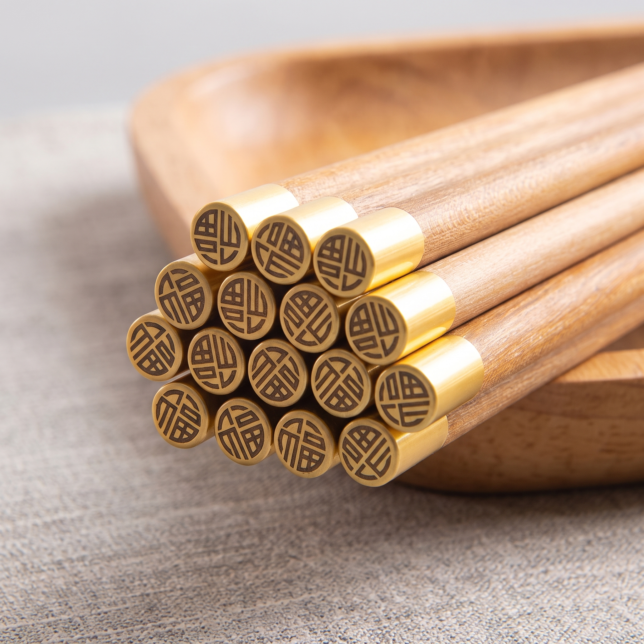 Fu Character 5-Pair Chopstick Gift Set
