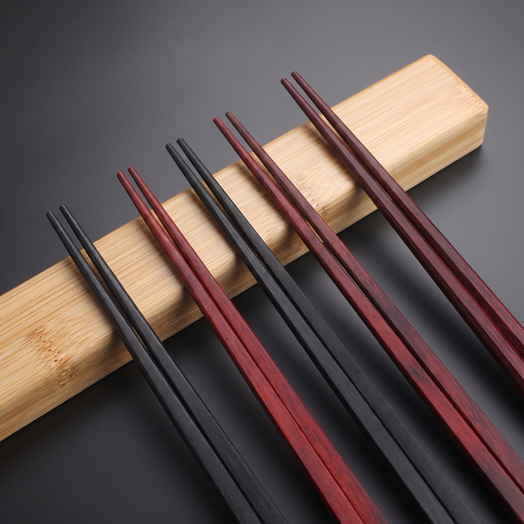 Wedding & Anniversary Chopstick Gift Set | Ebony & Rosewood