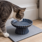 Lunelle Petal Raised Pet Bowl