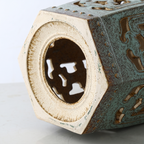Jadelle Ceramic Garden Stool & Side Table