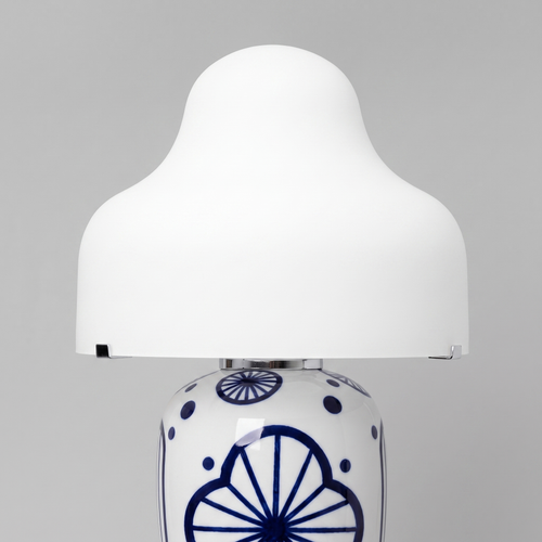 Cerunelle Azure Bloom Table Lamp