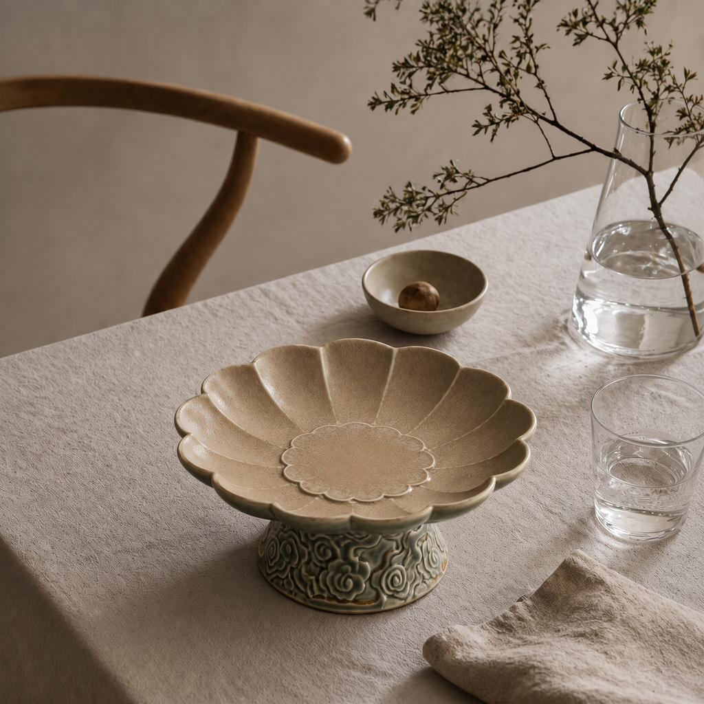 Cirravelle Cloud Pedestal Pet Bowl