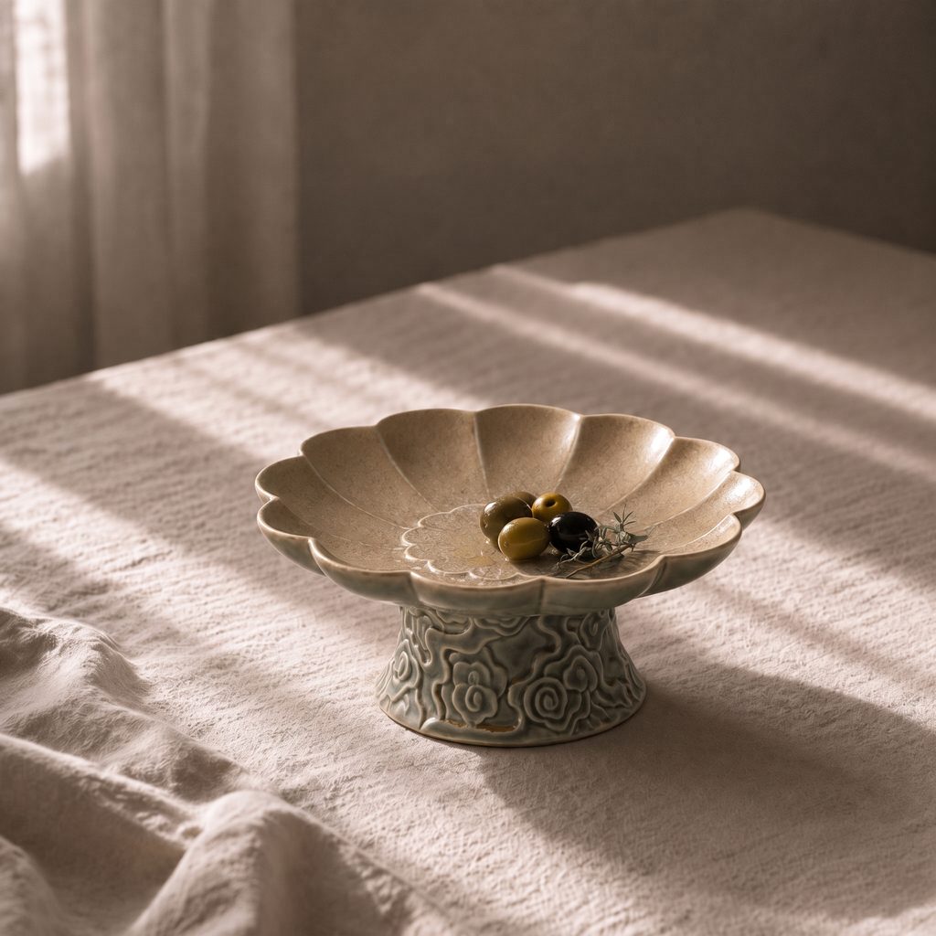 Cirravelle Cloud Pedestal Pet Bowl
