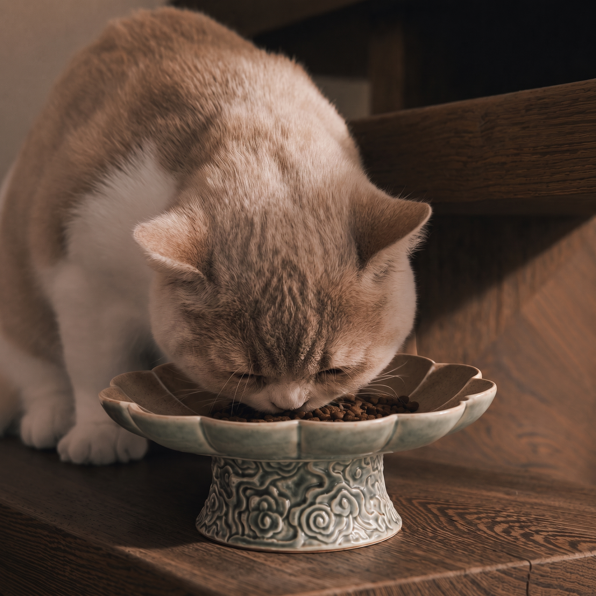 Cirravelle Cloud Pedestal Pet Bowl