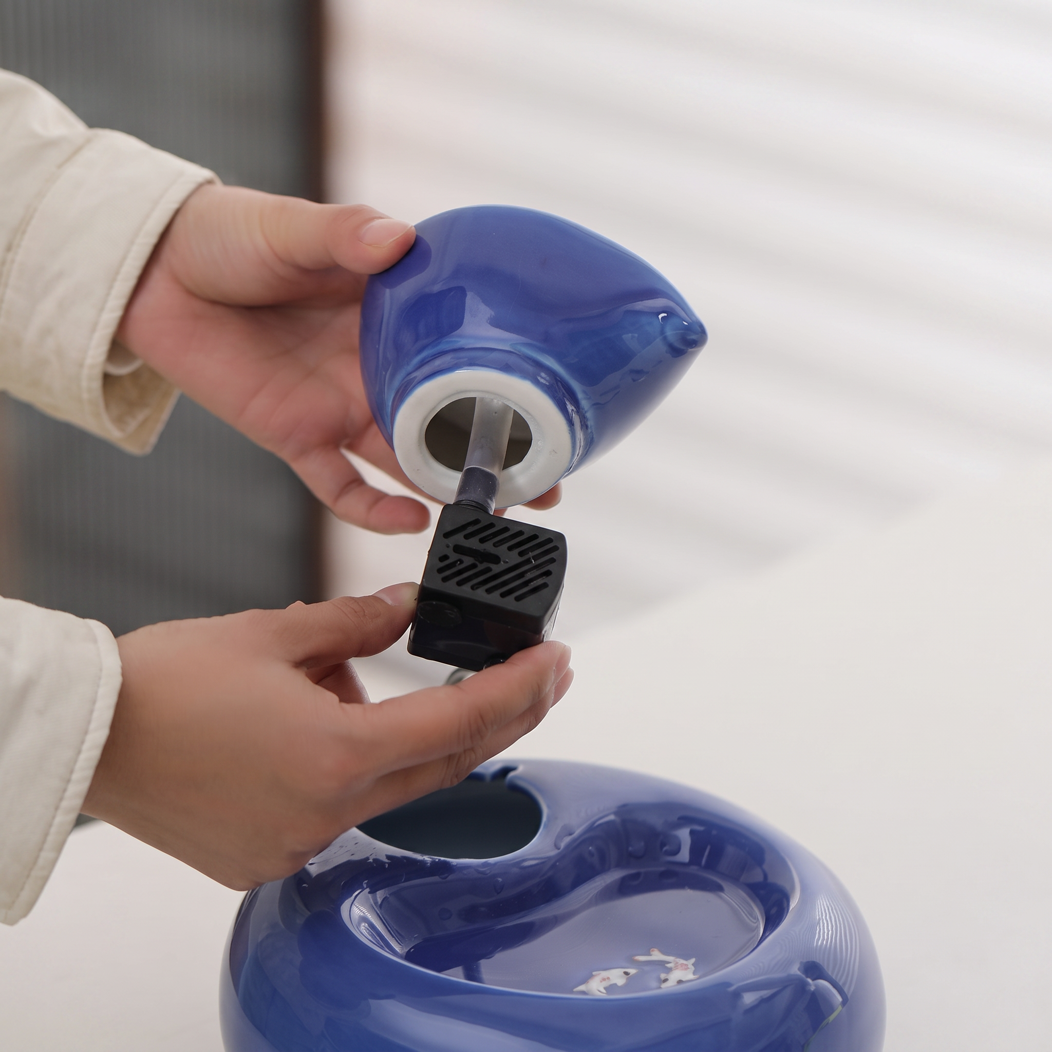 Pawsera Ripple Ceramic Pet Water