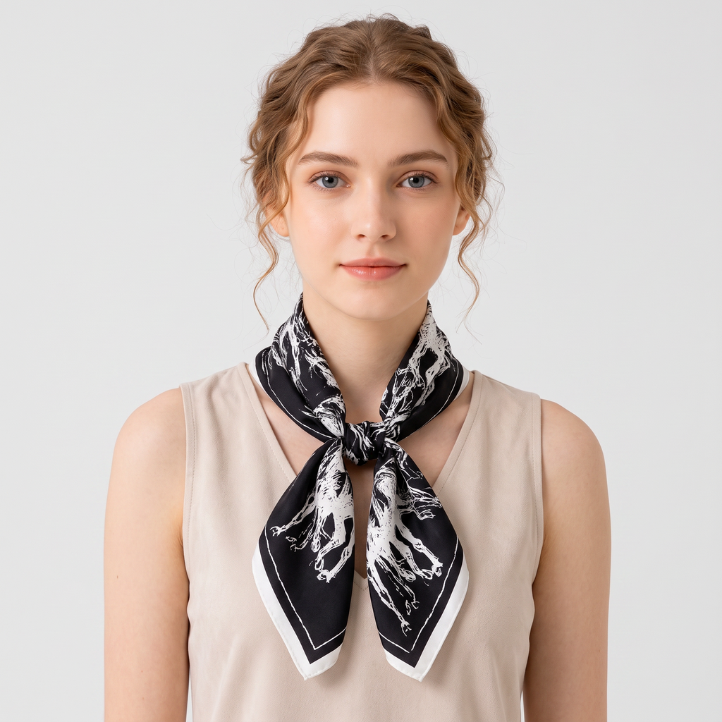 Equinox Equestrian Silk Scarf