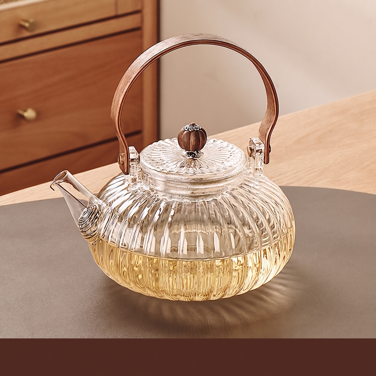 Lumen Glass Tea Set