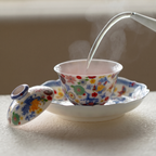 Imperial Garden Bloom Floravale Porcelain Gaiwan