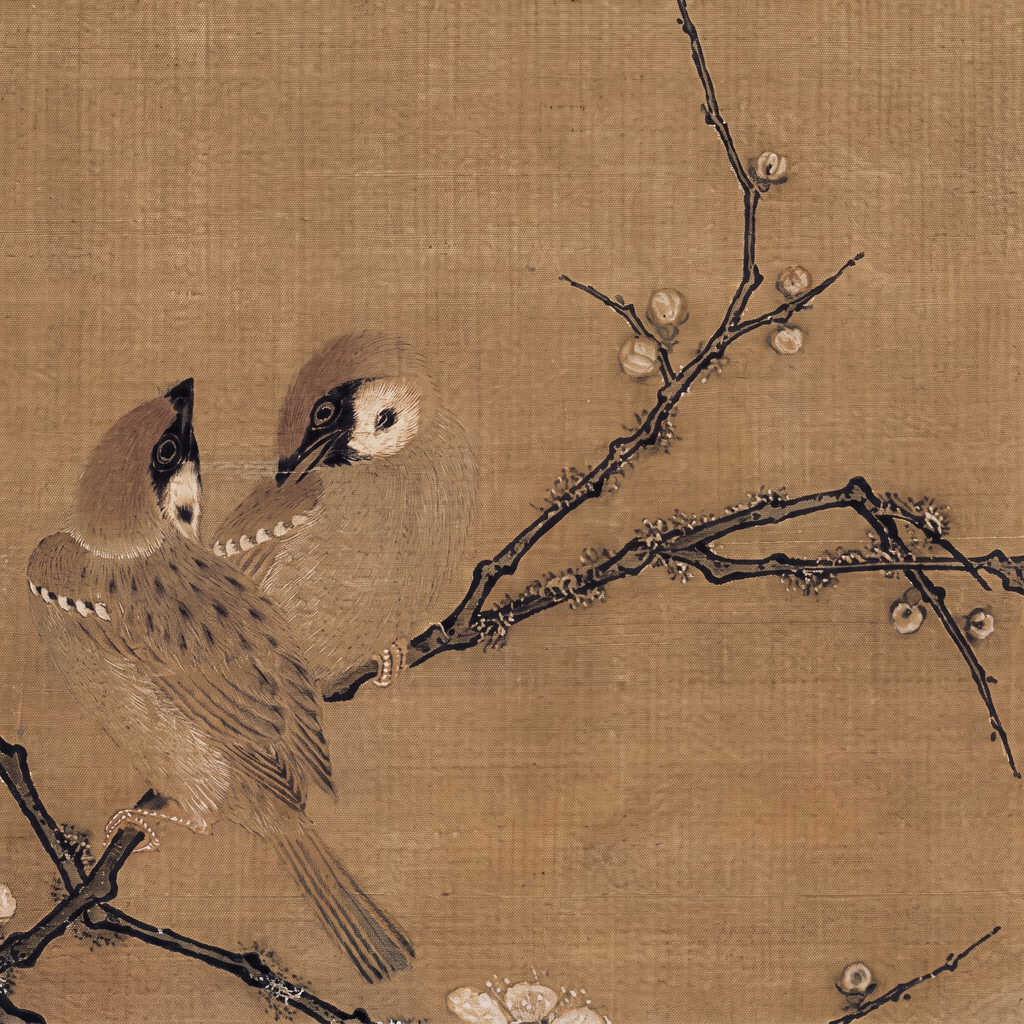 Plumwhisper Round Wall Art  400x400