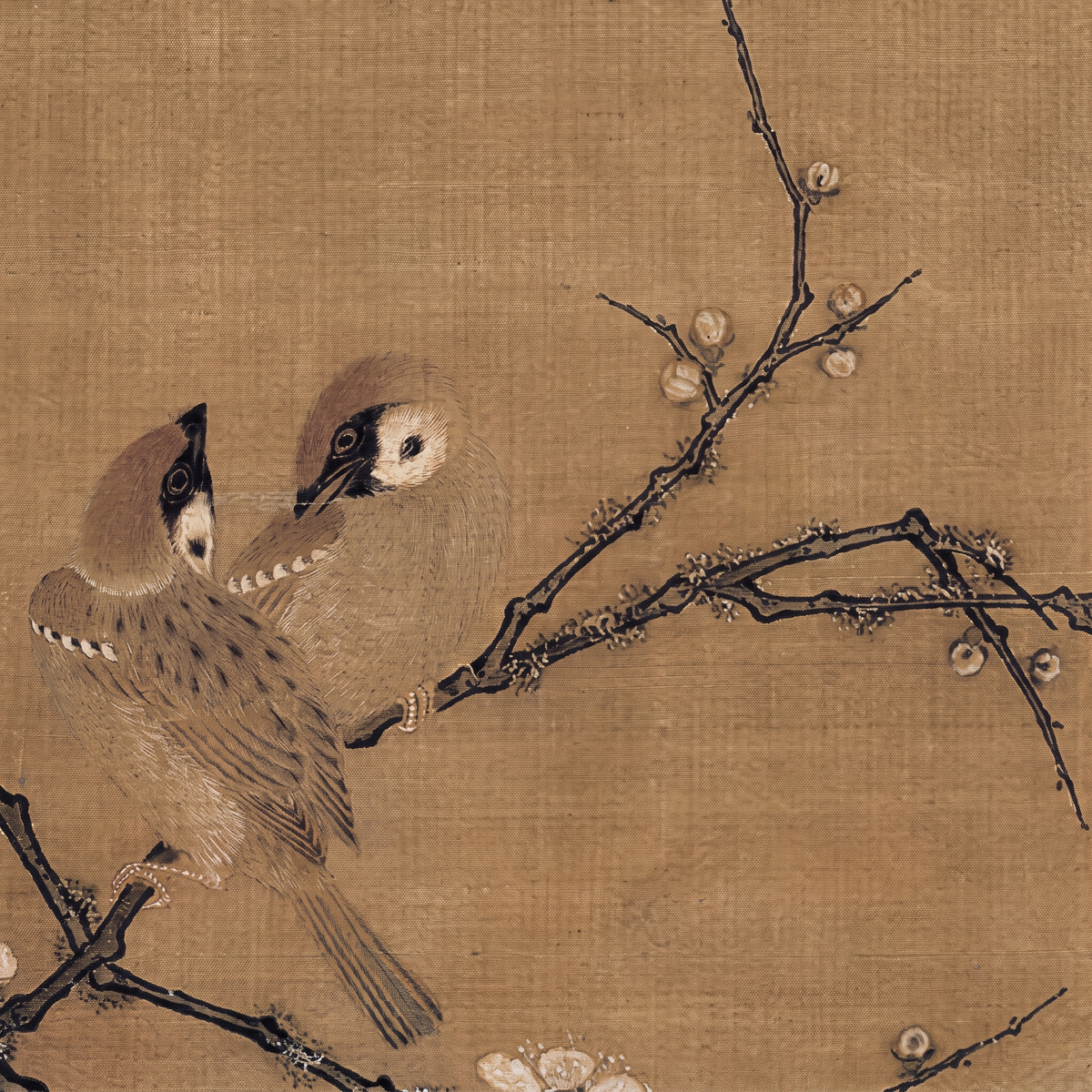 Plumwhisper Round Wall Art  400x400