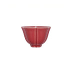 Oxblood Red Porcelain Candle | Winter Plum Soy Wax