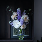 Lush Wisteria Bloom Vase