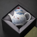 Fish & Lotus Teapot
