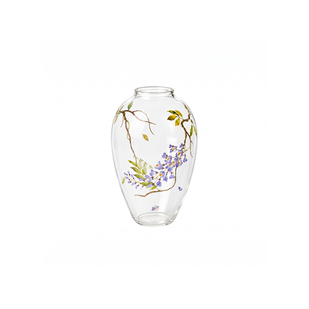Lush Wisteria Bloom Vase
