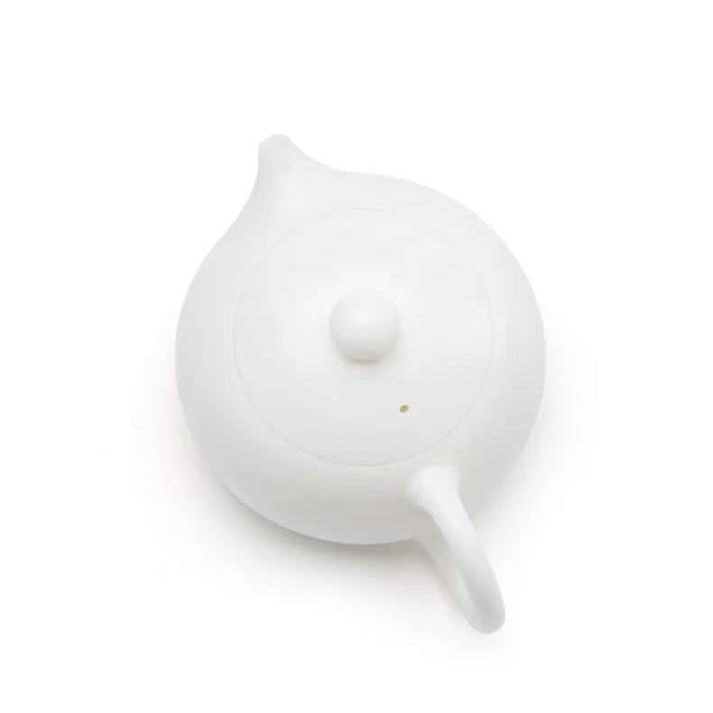 Jade Snow Gongfu Tea Set – 11-Piece White Porcelain Collection