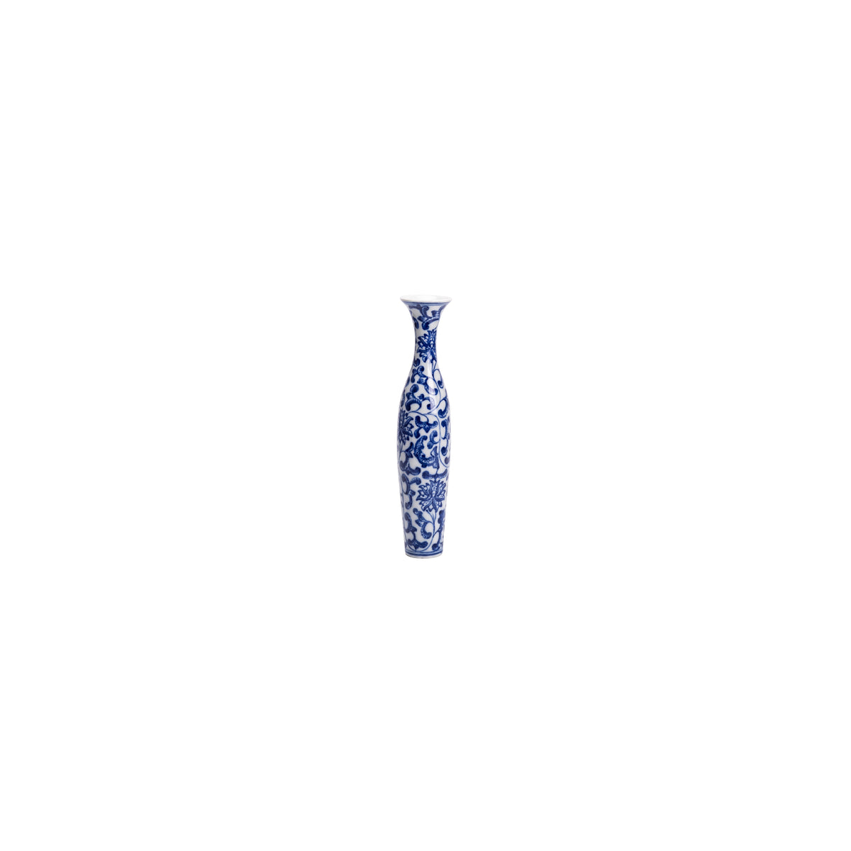 Lotus Vine and Willow Leaf Vase