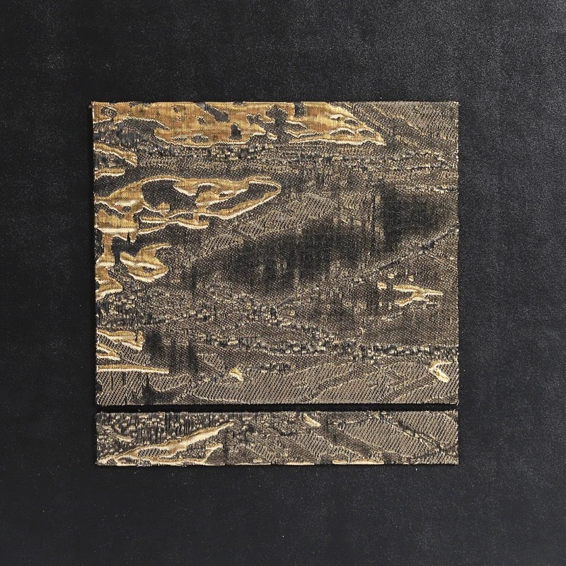 Gilded Fabric Wall Painting 380x380