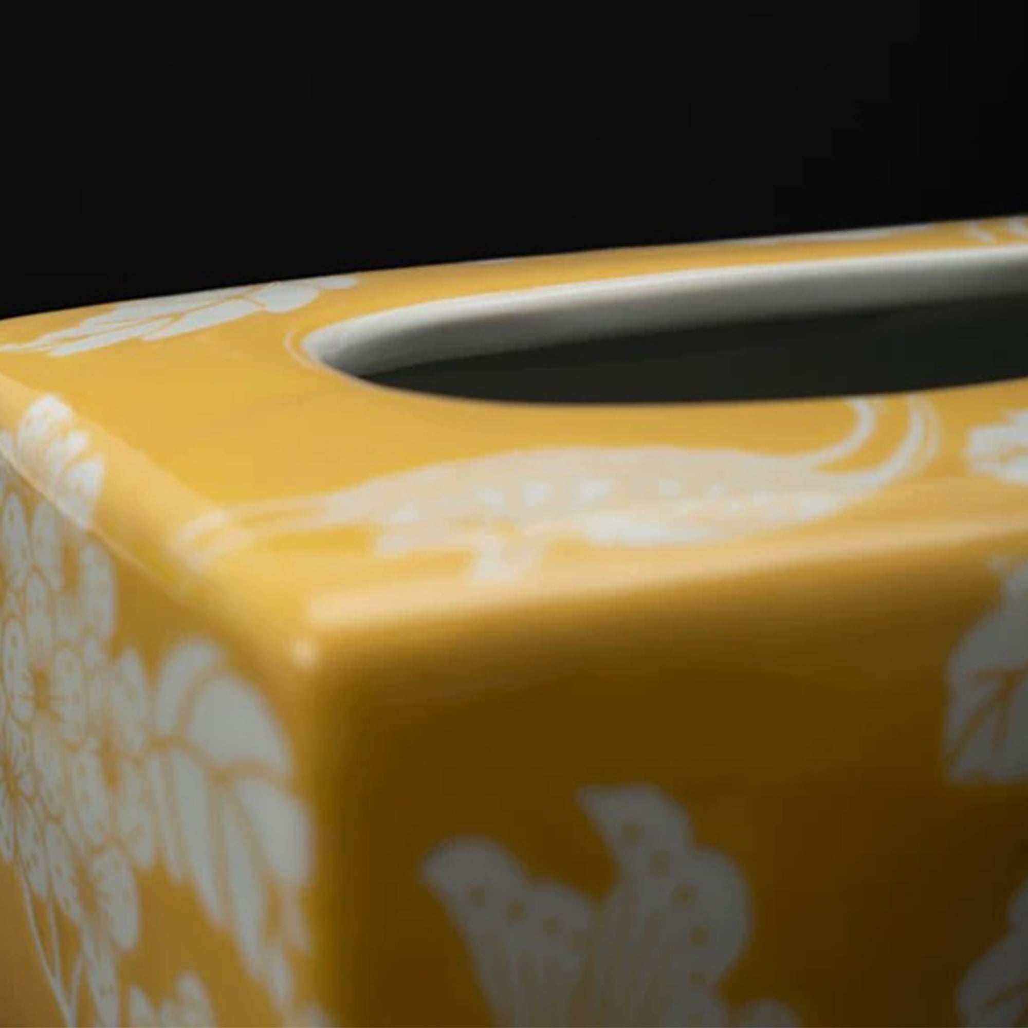 Hand Crafted Porcelain Napkin Box