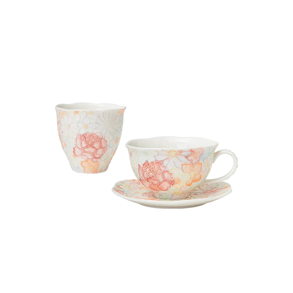 Floral Elegance Tea Set