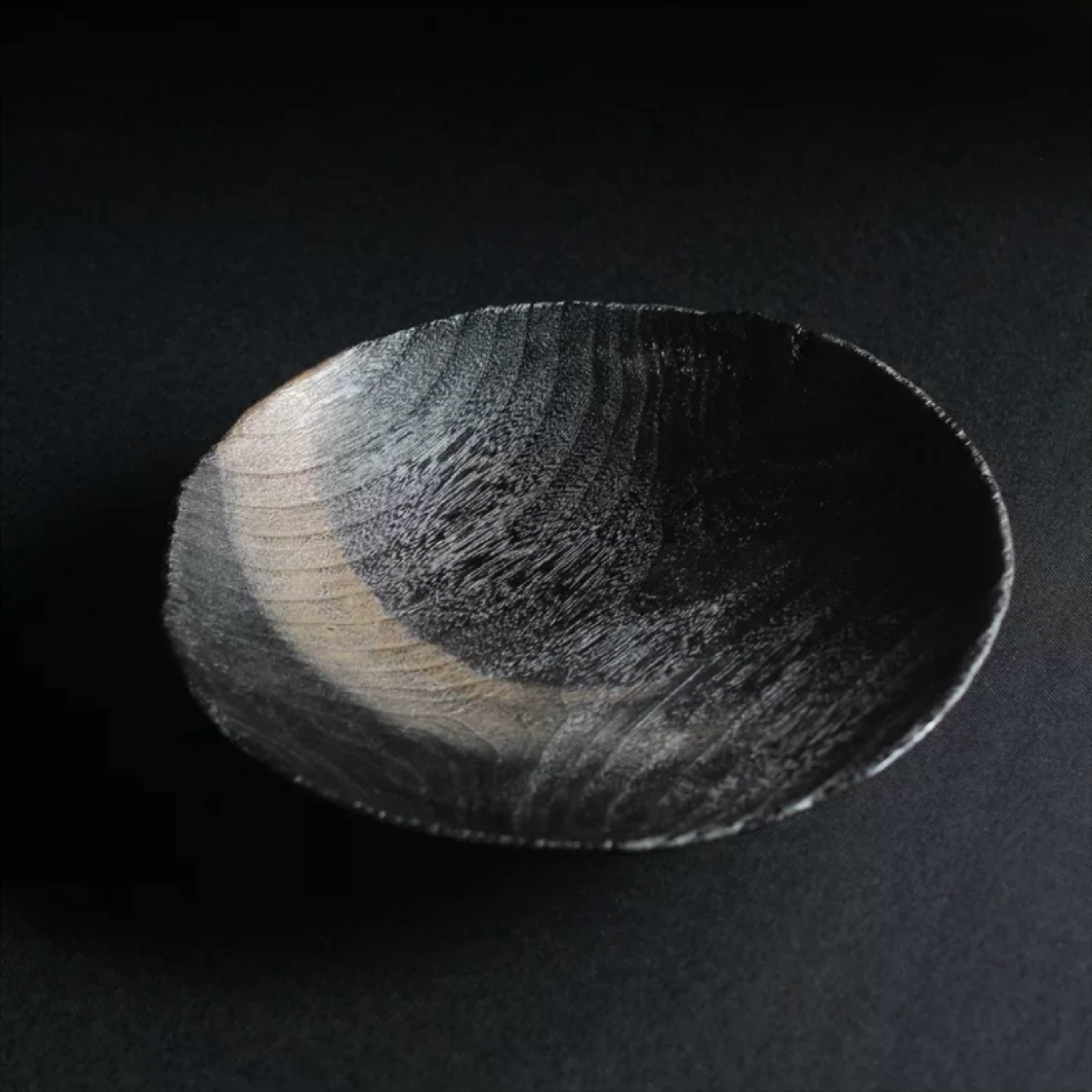 Taomujian Camphor Lacquered Large Tea Tray - Saturn - Handcrafted, Only One Limited